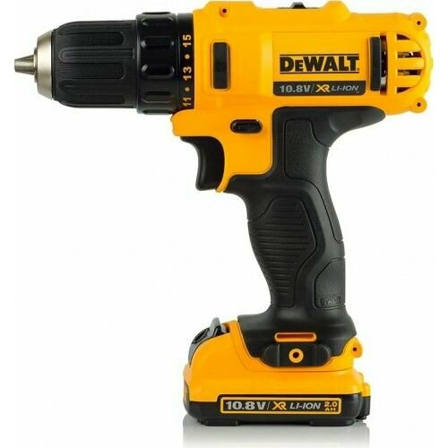 Аккумуляторная дрель-шуруповерт DeWALT DCD 710 D2 DCD710D2-QW 66825₽