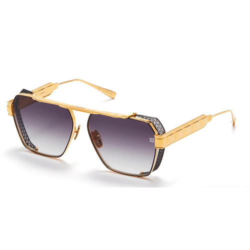 Солнцезащитные очки Balmain BALMAIN PREMIER Gold-Black Enamel BALMAIN-PREMIER-Gold-Black-Enamel, золотой, черный
