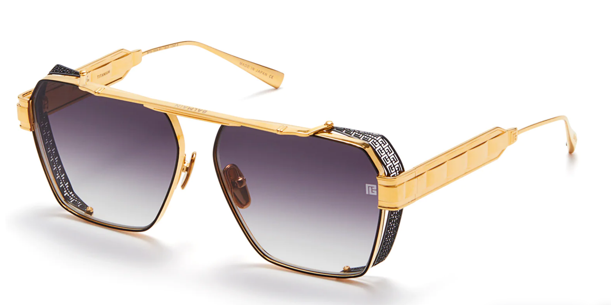 Солнцезащитные очки Balmain  BALMAIN PREMIER Gold-Black Enamel