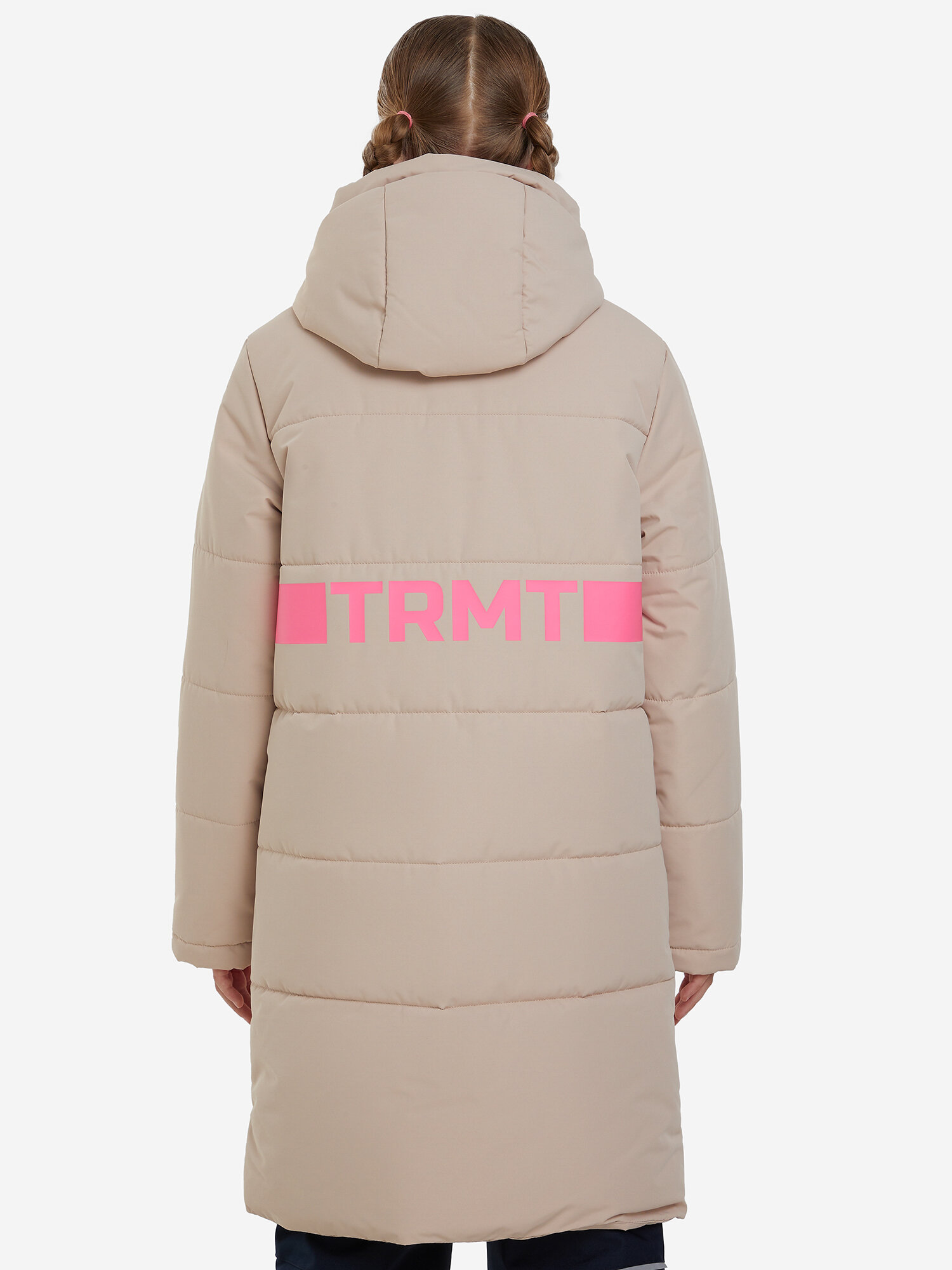 Куртка сноубордическая Termit Snowbording Girl's Padded Coat, размер 134-140, светло-бежевый — фото 1