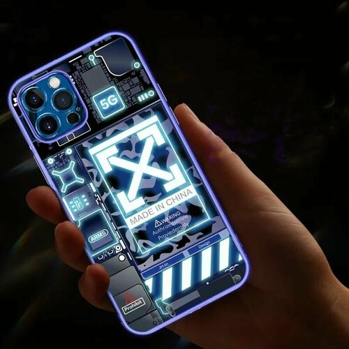 Светящийся чехол My Choice Case ARMS для iPhone 14 Pro Max