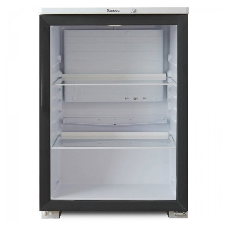 Холодильный шкаф-витрина Бирюса B152, черный фронт