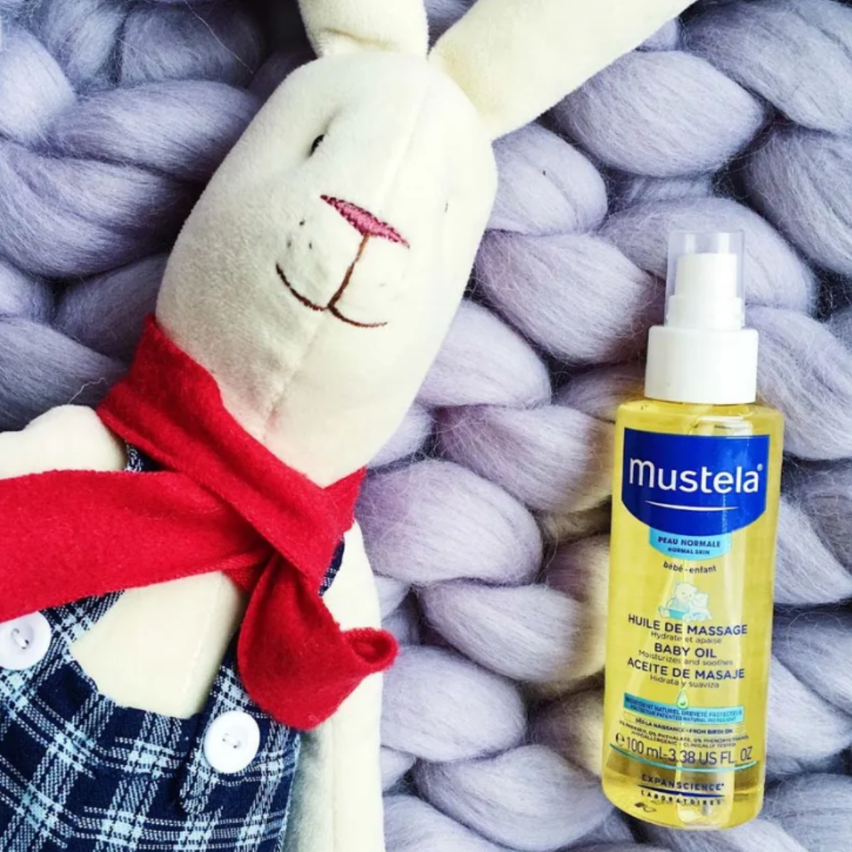 Mustela Baby Oil Масло массажное для новорожденных, 100 мл