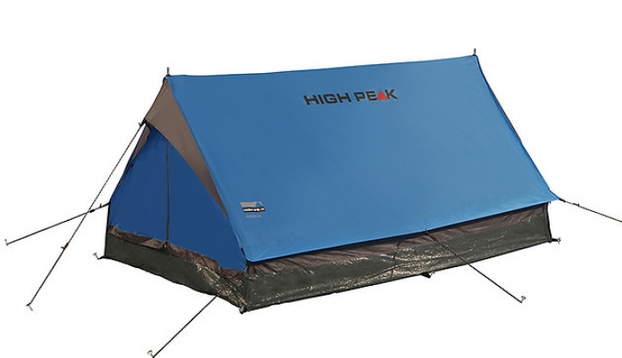 Палатка High Peak Minipack синий/серый 10155