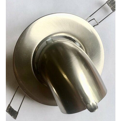 Светильник точечный поворотный встраиваемый N5800 Nobile (Германия) MR16 хобот никель 1858000900