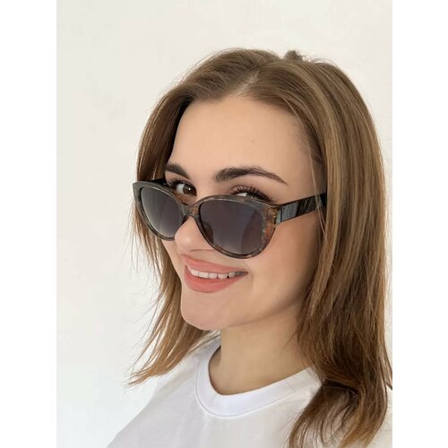 Солнцезащитные очки , коричневый