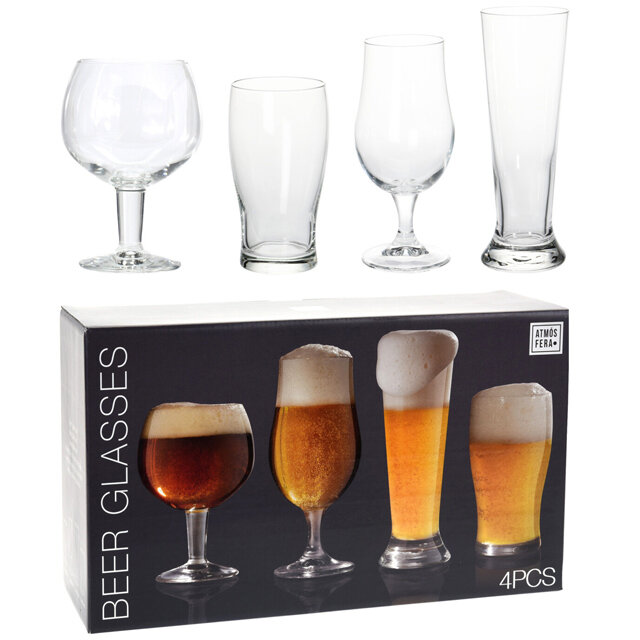 фото Koopman Набор стеклянных бокалов для пива Маллингар, 4 шт CC7000700