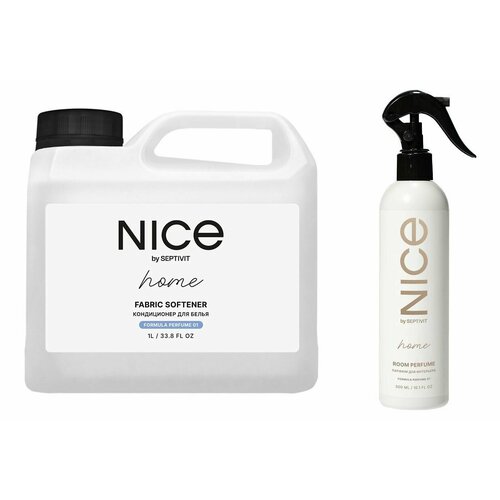 NICE by Septivit Набор Кондиционер для стирки белья Formula 01 Парфюм для дома Formula 01 03л 752₽