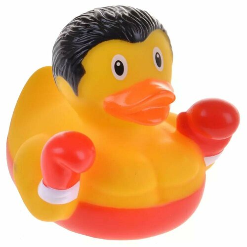 фото Игрушка для ванной funny ducks "боксер уточка"