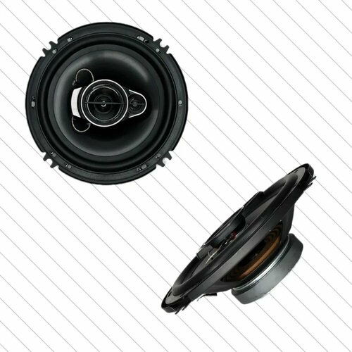 Автомобильные колонки Динамики Pioneer TS-A1697S Комплект из 2х штук Коаксиальная акустика 3х полосная 600 Ватт 16см 6дюймов 173300₽