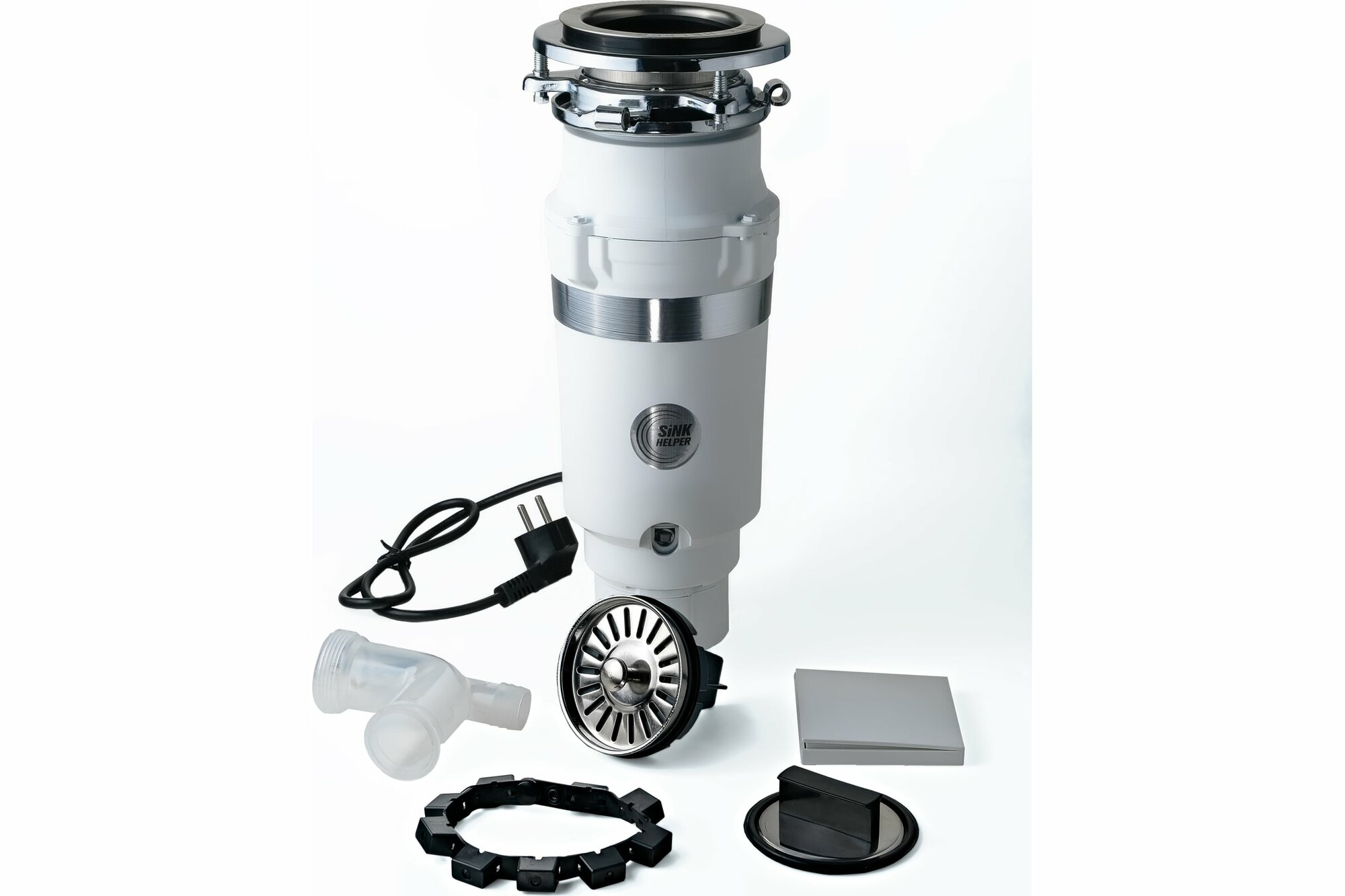 фото Измельчитель пищевых отходов SINK HELPER Premium slim H-26