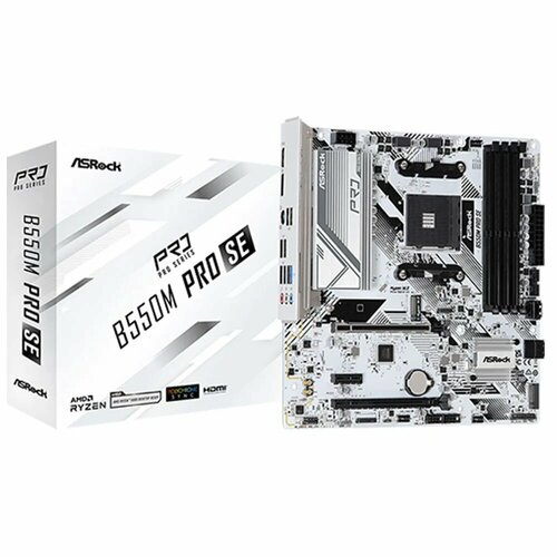 Материнская плата ASRock B550M Pro SE 1299000₽