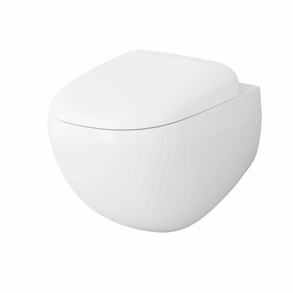 Унитаз подвесной Am.Pm Sensation C301700WH, чаша C301700WH с горизонтальным выпуском, белый