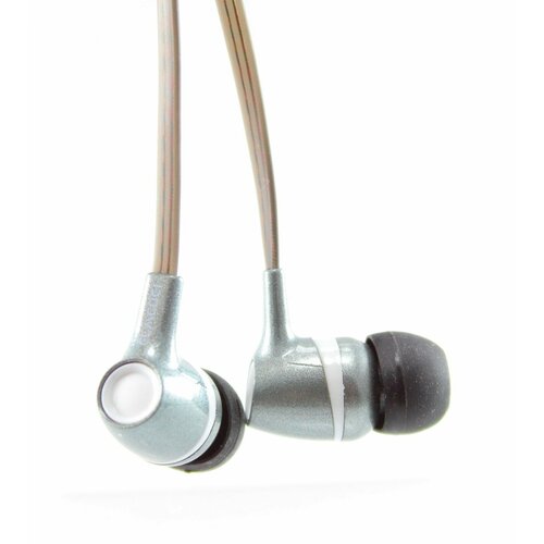 Наушники EV121 с микрофоном Серые 367₽