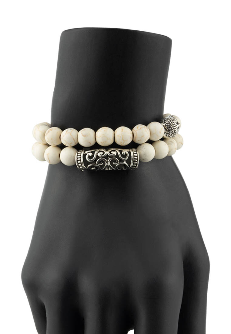 Эластичный браслет OTOKODESIGN, агат