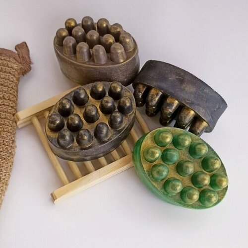 Массажное мужское мыло