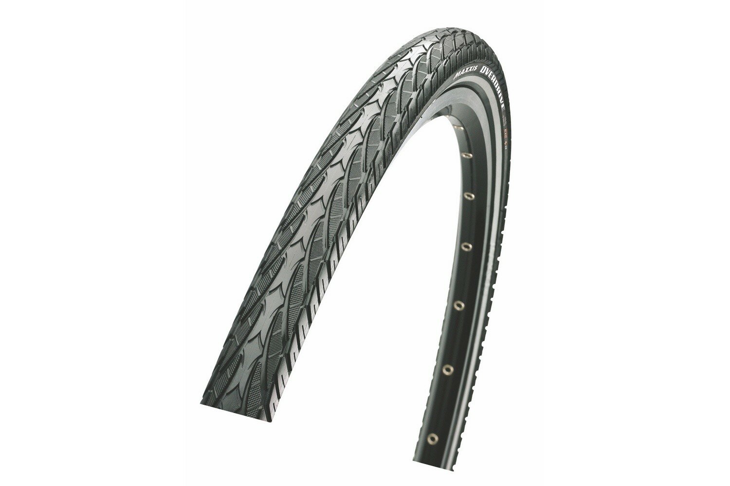 Покрышка Maxxis Overdrive 28x1-5/8x 1-3/8 700X35c 37-622 27TPI Wire MaxxProtect/REF черный 1.38"