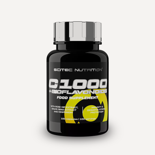Изображение товара Scitec Nutrition C1000 + Bioflavnoids (Витамин С с биофлавоноидами) 100 капсул