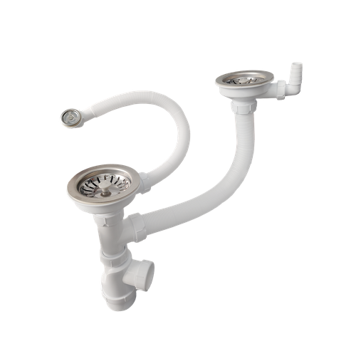 Сифон двойной 3 1/2