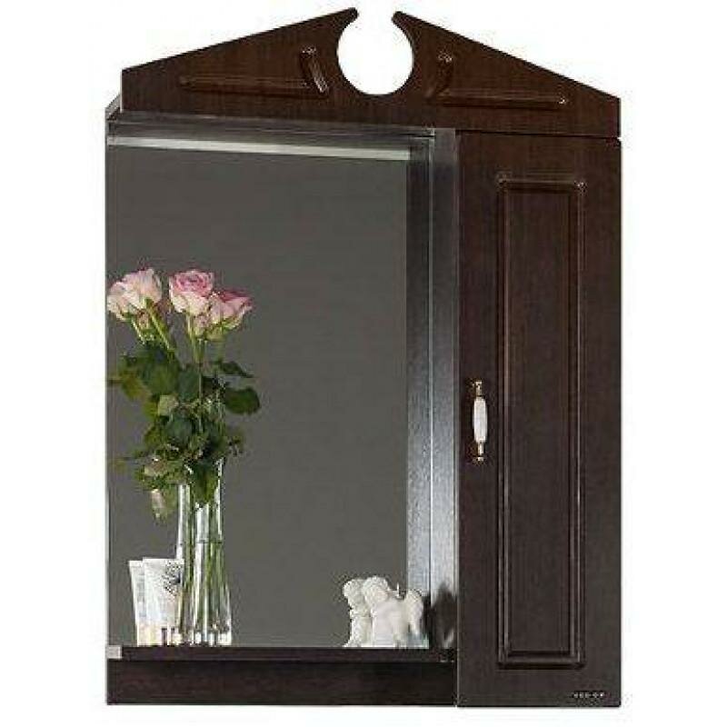 Vod-Ok Водолей А+ Зеркало-шкаф Капри Венге 65 см