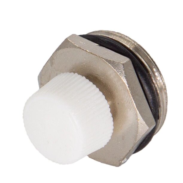 Воздухоотводчик для радиатора ручной с барашком 1/2