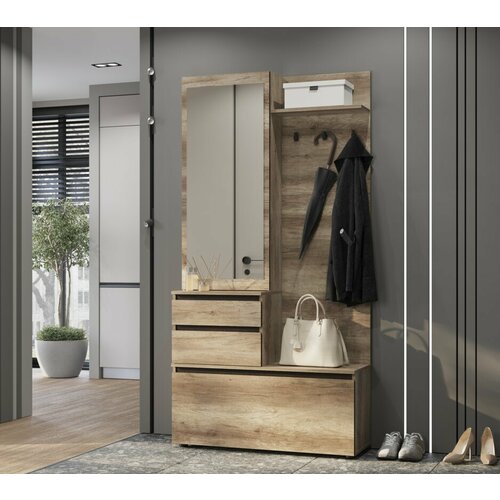 Прихожая Энигма ПР-04 дуб каньонвенге 12689₽