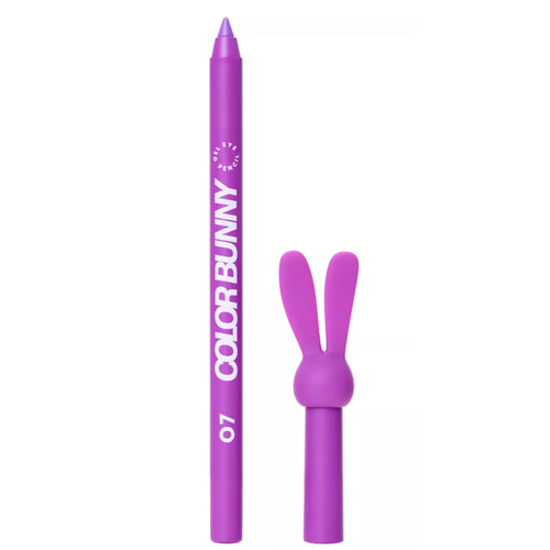 фото Карандаш гелевый для глаз love generation color bunny, тон 07 фиолетовый, 1,3 г