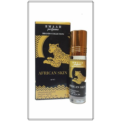 Духи масляные African leather Emaar 6 мл 400₽