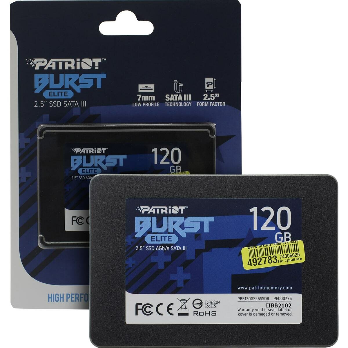 SSD накопитель Patriot Memory - фото №7