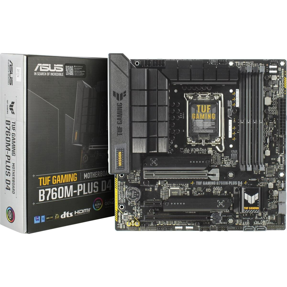 Материнская плата Asus TUF GAMING B760M-PLUS D4