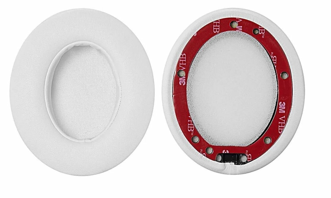 Амбушюры для наушников Beats Studio 2.0/Studio 3.0 белые 2шт — фото 1