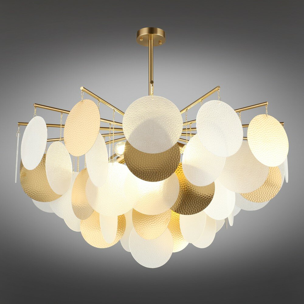 OML-89907-08 Люстра потолочная Omnilux Plelo — фото 1