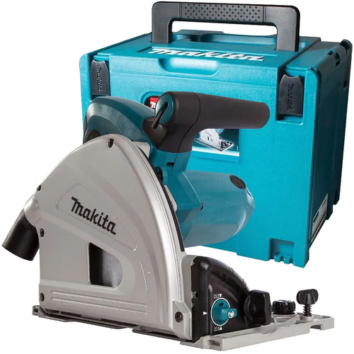Пила дисковая Makita SP6000J серебристый, серый, синий