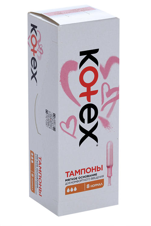 Kotex Lux Normal тампоны с аппликатором, 8 шт.