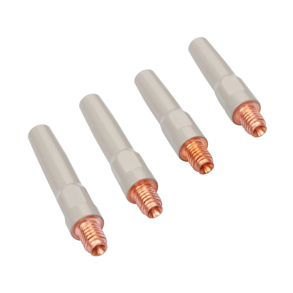 Газовые Горелки Сварочные наконечники M6 40/45 мм, медные, 10 шт, M6 X 45MM 10PCS, 0.8MM