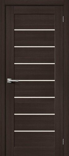 Изображение товара Межкомнатная Дверь с Экошпоном Bravo Браво-22 Wenge Melinga / Magic Fog 600x2000мм (Полотно 1шт) / Браво.