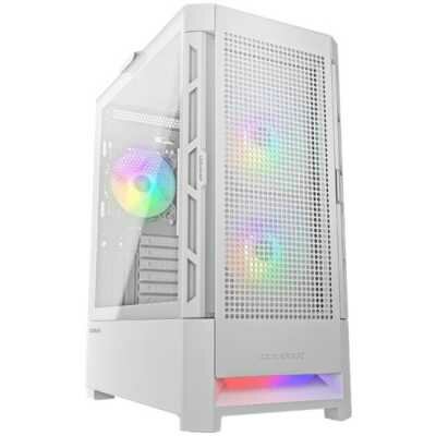 Корпус Airface RGB White Тип: Midi-Tower форм-фактор: ATX блок питания: нет вентиляторы в комплекте: 1x 120 мм 2x 140 мм цвет белый CGR-5ZD1W-AIR-RGB