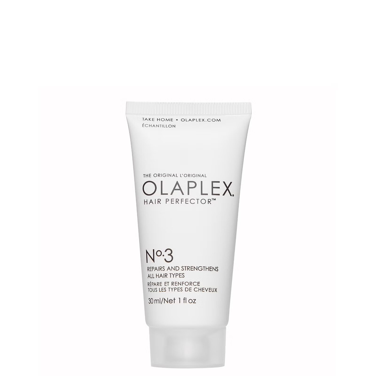 OLAPLEX №3 Hair Perfector Совершенствующее средство для восстановления волос мини-формат repairs and strengthens all hair types 30ml
