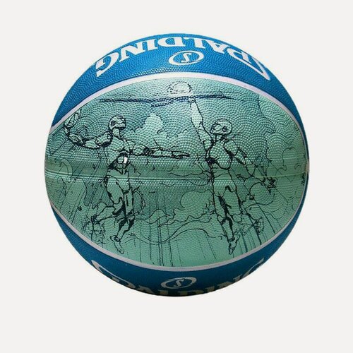 Изображение товара Баскетбольный мяч Spalding №7, для взрослых, на резиновой основе