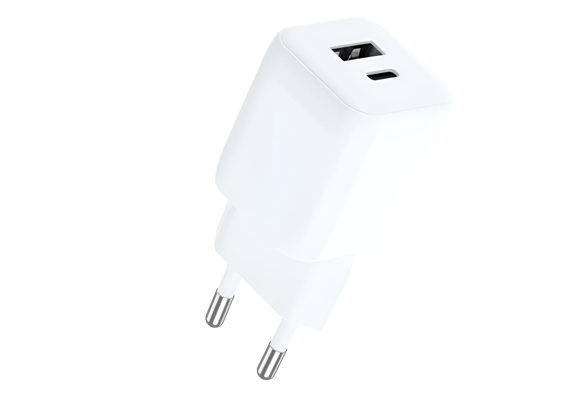 TFN Сетевое зарядное устройство GAN USB/USB-C PD 20W б/к white