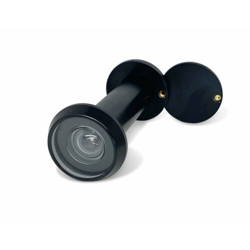 Глазок дверной со шторкой 16/60х110 (стекло) матовый хром