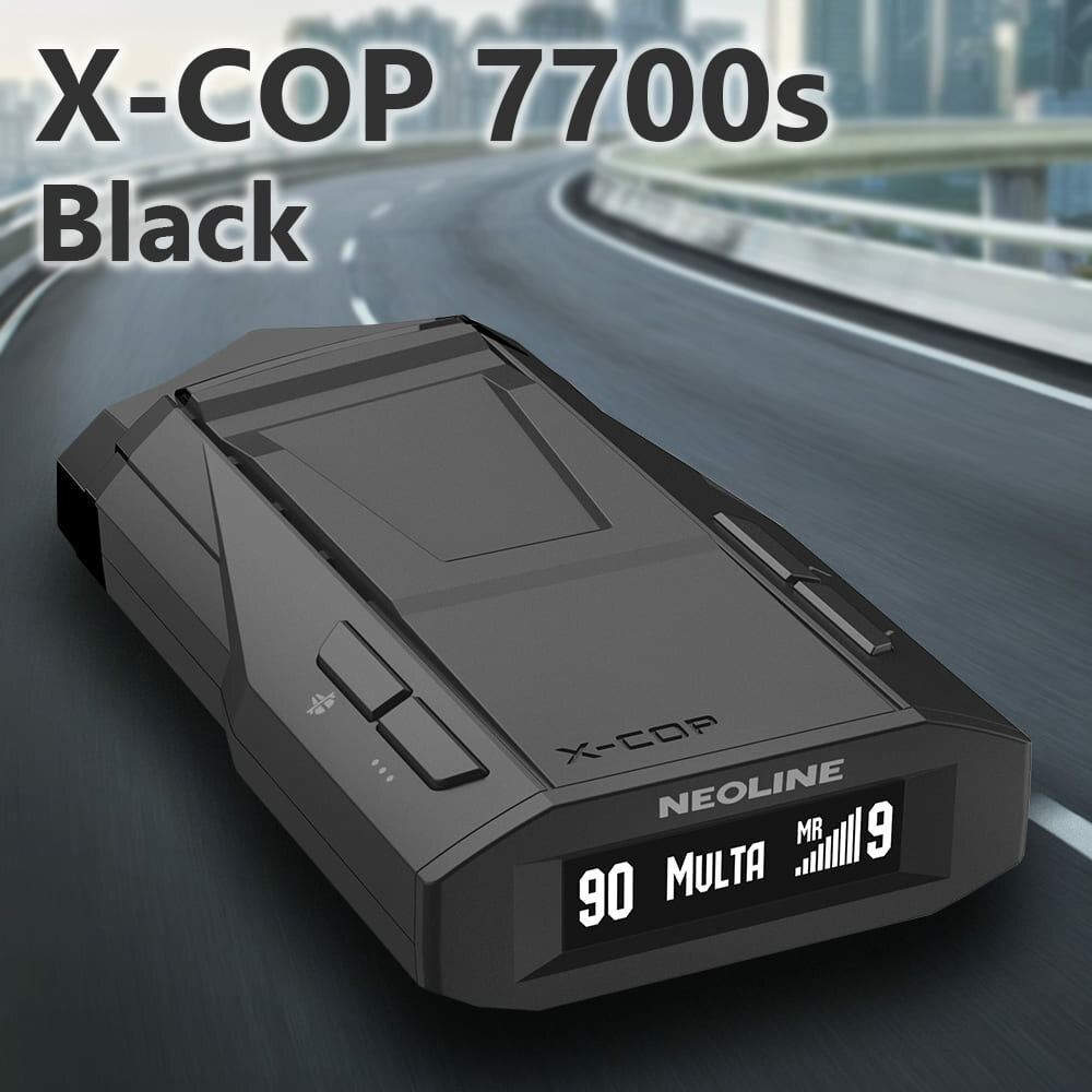 Антирадар, радар-детектор Neoline X-COP 7700S, сигнатурный, GPS, ГЛОНАСС