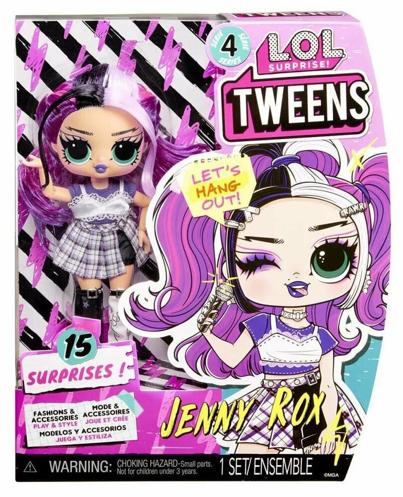 LOL surprise Tweens 4 series Jenny Rox - Лол подросток Твинс Дженни Рокс серия 4