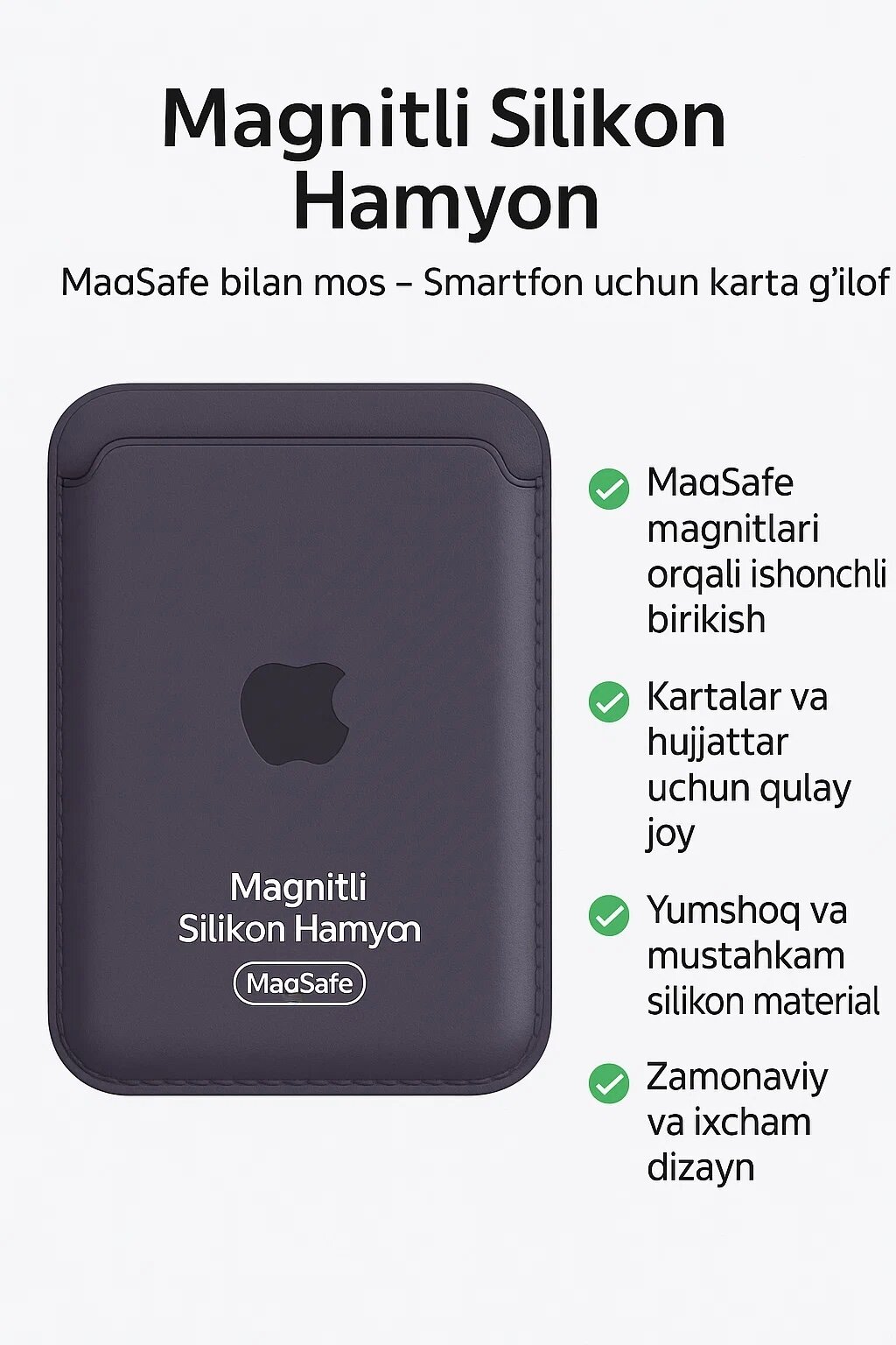 Кошелек APPLE, blue