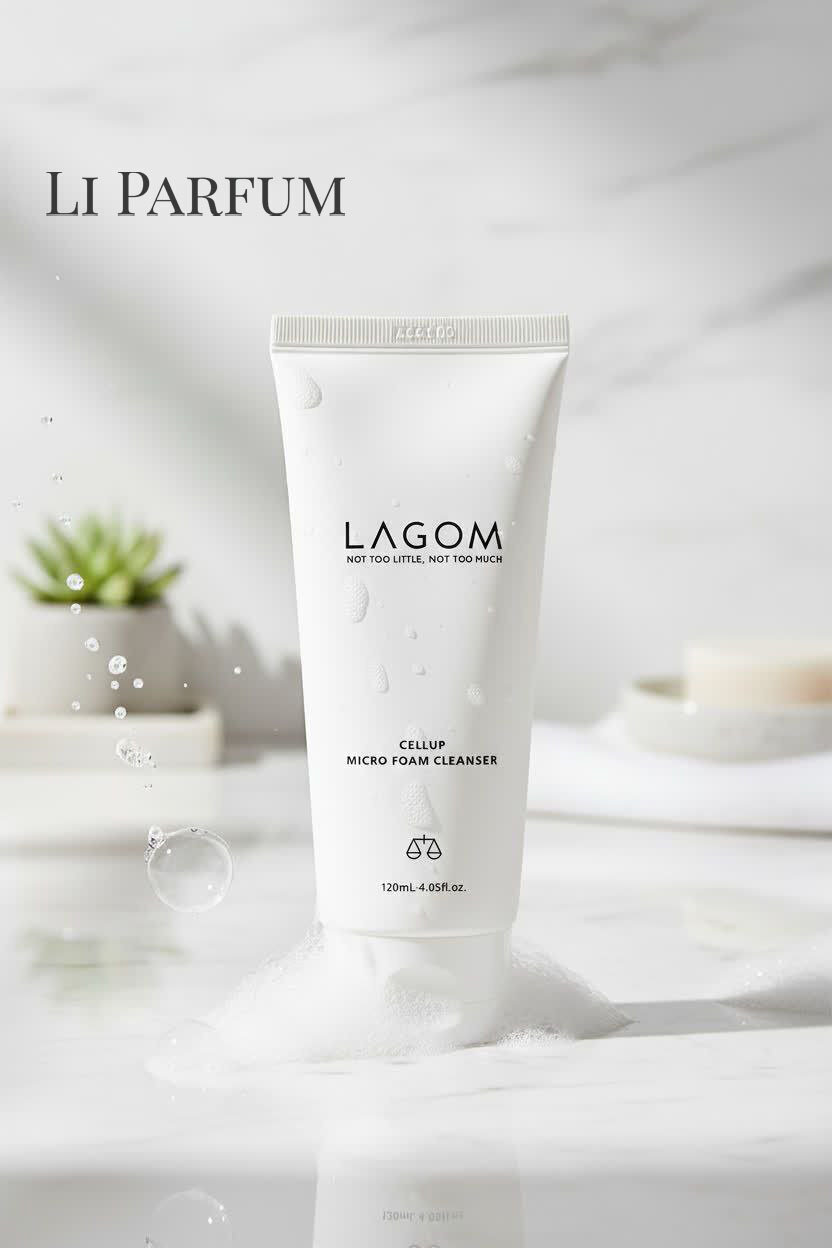 Пенка для умывания Lagom "Cellup Ph Cure", для всех типов кожи, для всей семьи, 120 мл