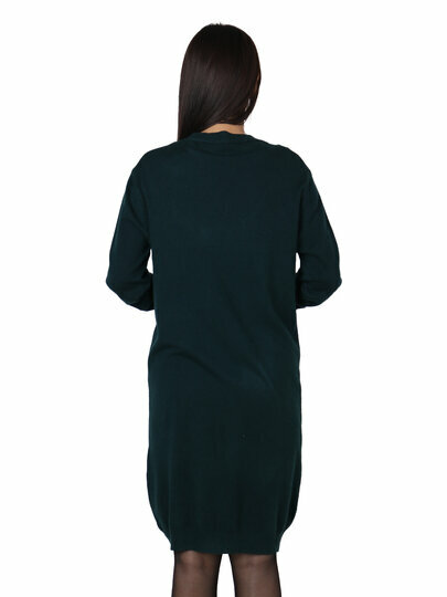 Туника , размер One Size, темно-зеленый — фото 1