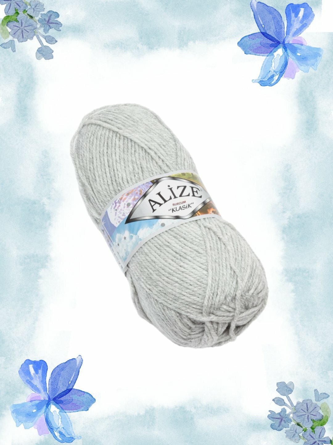 Пряжа-шнурок Alize Burcum, акрил, для ручного вязания, 100 г, длина 200 м
