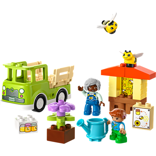 Конструктор LEGO Duplo 10419 Уход за пчелами и ульями, 22 дет. пчелы в улей мед приносящие