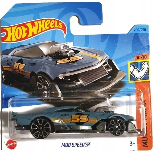 Машинка Hot Wheels 5785 (Muscle Mania) Mod Speeder, HKG59-N521 hot wheels king kuda red кинг куда 140 250 muscle mania 9 10 mattel car fyd09 2019