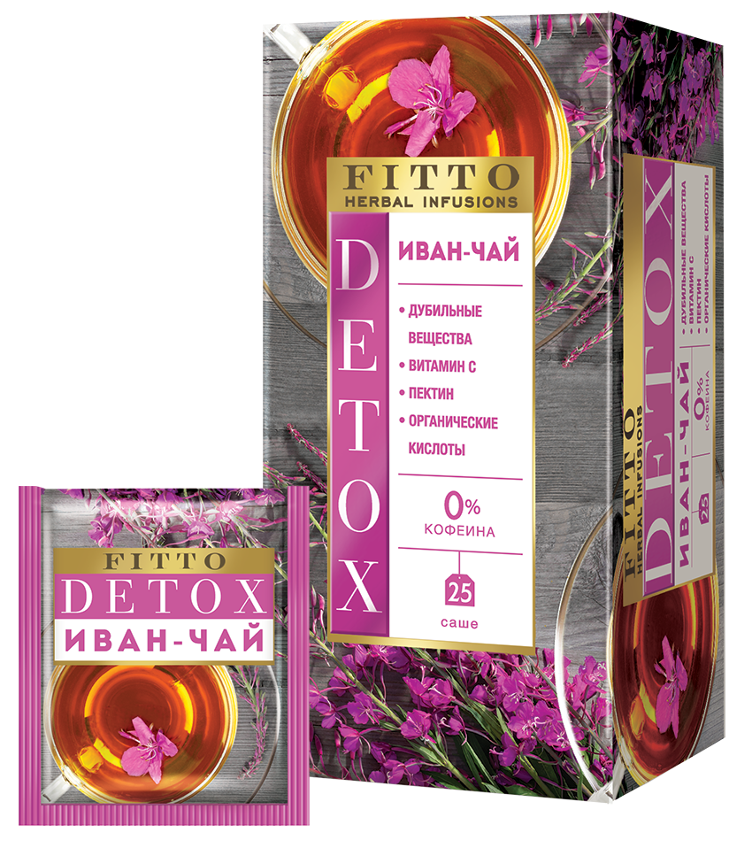 Чай травяной иван чай Detox — купить в интернет-магазине по низкой цене ...